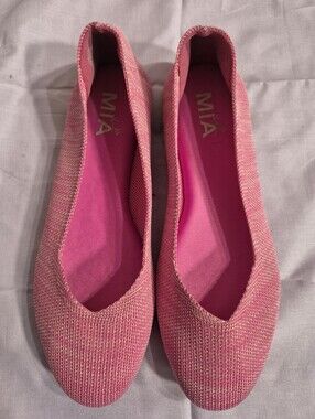 Mia Kids Pink Flat Shoes
